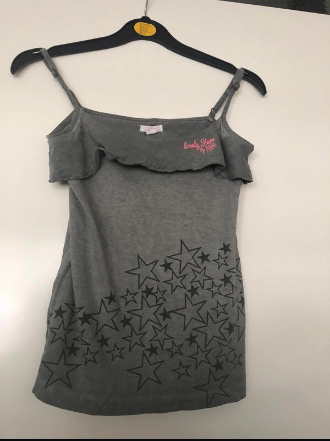 Kiddo Girls Singlet Zomertop Maat 134/140 Sterrenprint, Ophalen of Verzenden, Zo goed als nieuw, Meisje, Shirt of Longsleeve