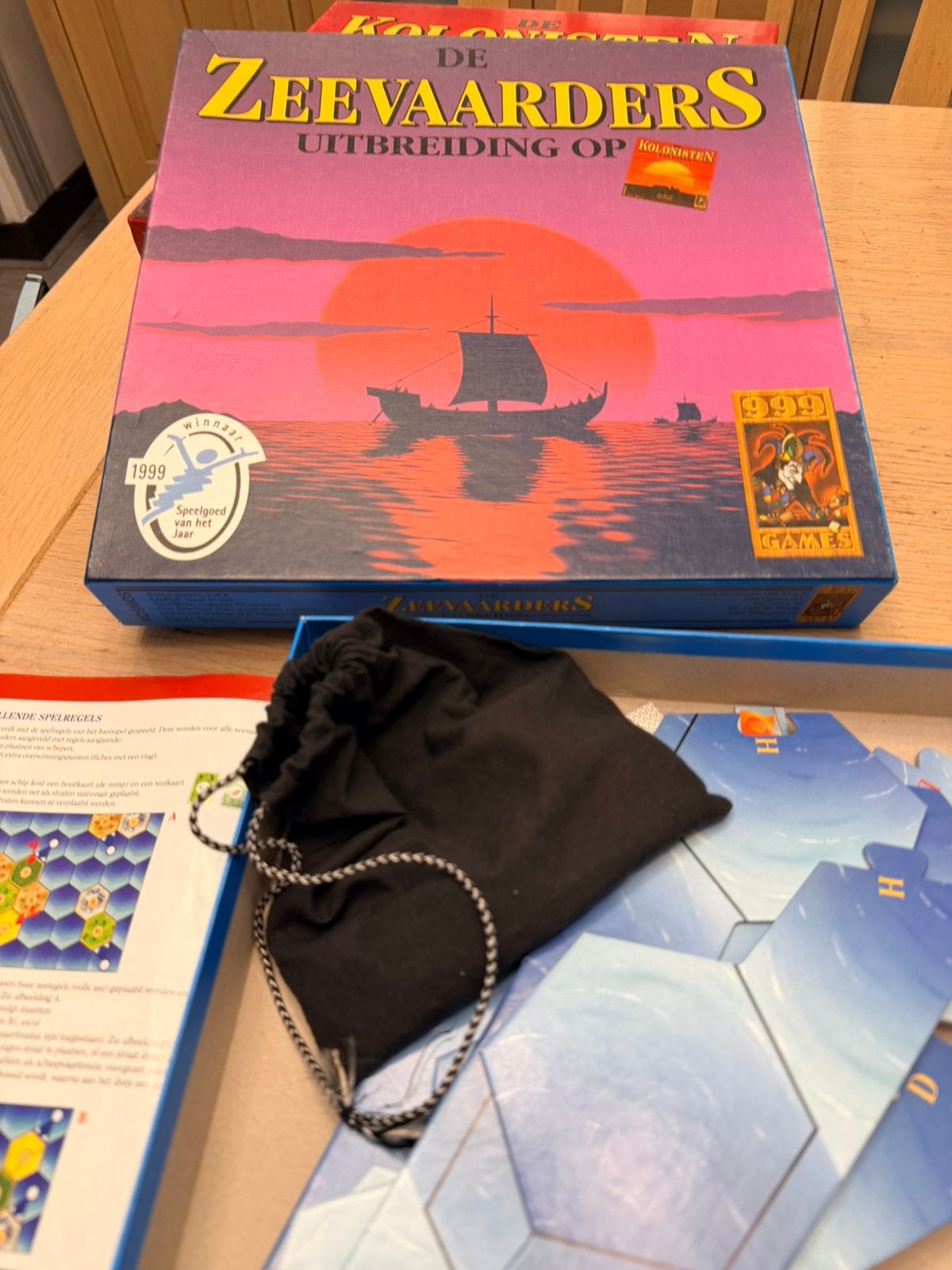 Kolonisten van catan zeevaarders hout, Hobby en Vrije tijd, Gezelschapsspellen | Bordspellen, Ophalen of Verzenden, Zo goed als nieuw