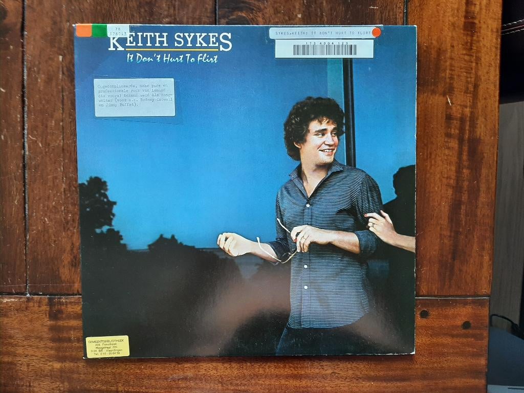 LP Keith Sykes / It don't heart to flirt (1981), Gebruikt, 1980 - 1989, Ophalen of Verzenden, 12 inch