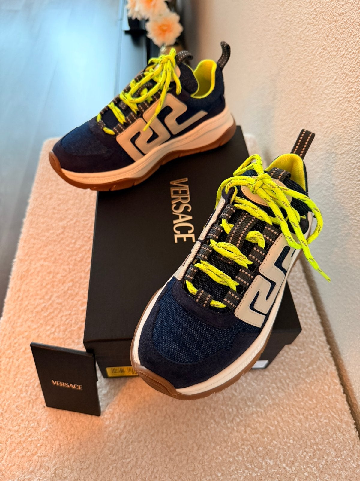 Versace sneakers maat 34– nieuw/nooit gedragen – kids, Schoenen, Nieuw, Ophalen of Verzenden, Jongen
