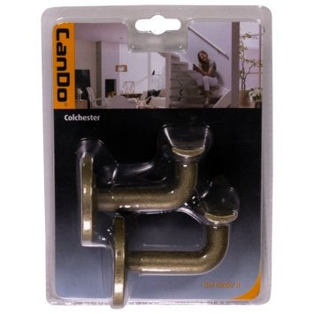 CanDo leuninghouder Colchester Oud Brons (2 stuks) (13), Ophalen, Nieuw, Overige typen