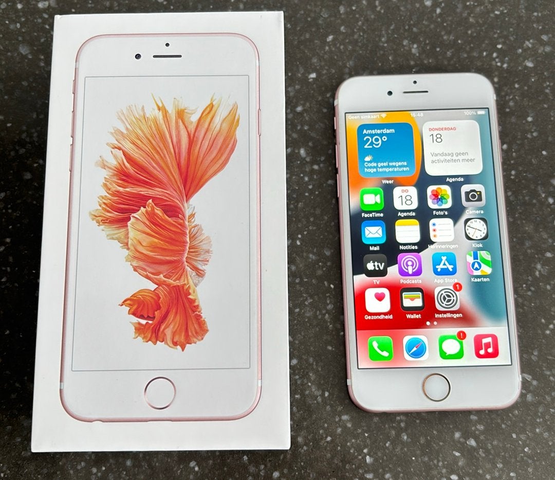 iPhone 6s, Rose Gold, 32GB, A1688 (met doos), Telecommunicatie, Mobiele telefoons | Apple iPhone, Gebruikt, 32 GB, Ophalen of Verzenden