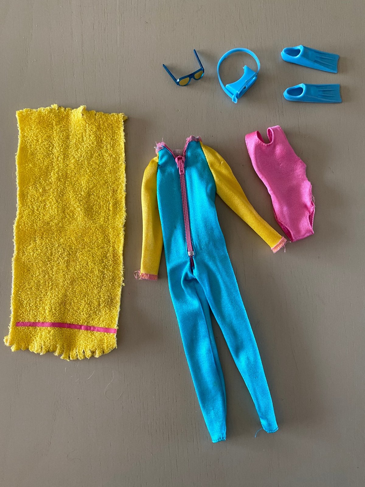 Vintage Barbie 1984 Mattel Superstar 80s Water Sports #9263, Verzenden, Gebruikt