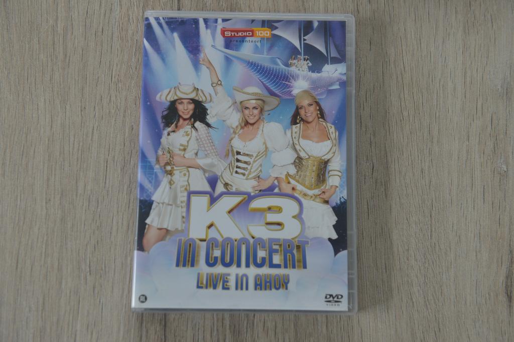 STUDIO 100 - K3 IN CONCERT LIVE IN AHOY, Alle leeftijden, Verzenden, Zo goed als nieuw