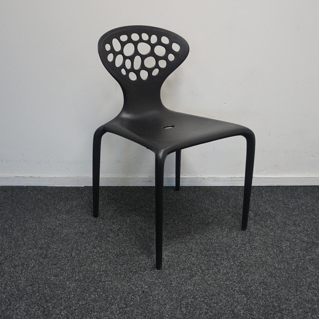 Moroso Supernatural Design Stoelen | Tuinstoelen | Zwart, Kunststof, Gebruikt, Tuinmeubelen, -