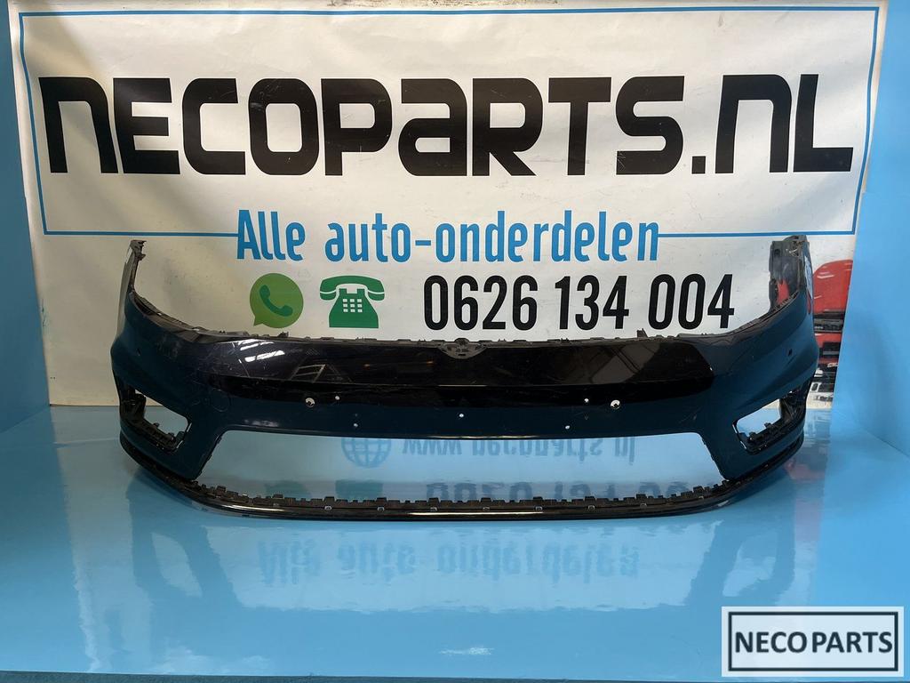 VOLKSWAGEN GOLF 7 R LINE VOORBUMPER BUMPER ORIGINEEL, Auto-onderdelen, Carrosserie en Plaatwerk, Gebruikt, -, -, Ophalen of Verzenden