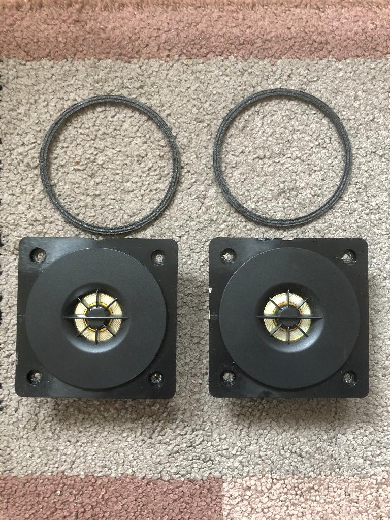 Te Koop: Een paar Philips isophase tweeters., Ophalen of Verzenden, Minder dan 60 watt, Front, Rear of Stereo speakers, Overige merken