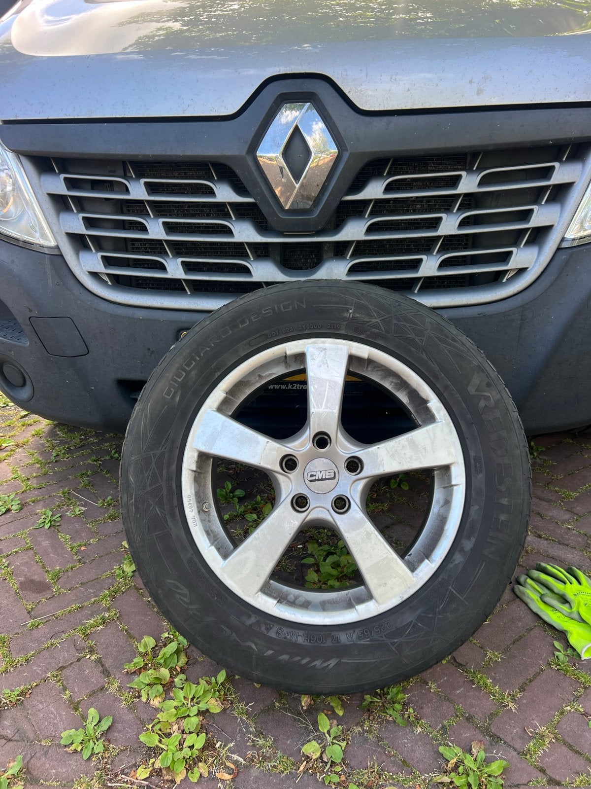 Gebruikte Banden en Velgen 225/65 R17, Auto-onderdelen, Ophalen, Gebruikt, Banden en Velgen, 17 inch