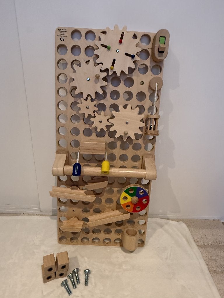 MURO Mymuro houten activiteitenbord Montessori compleet, Ophalen, Zo goed als nieuw, Overige typen