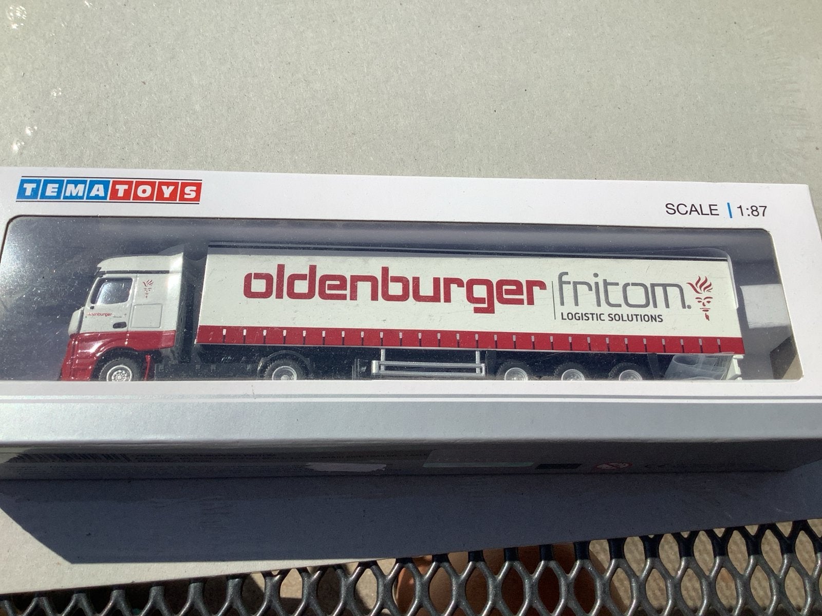 Tematoys vrachtwagen Oldenburger Fritom 1:87, Ophalen of Verzenden, Nieuw, Overige merken