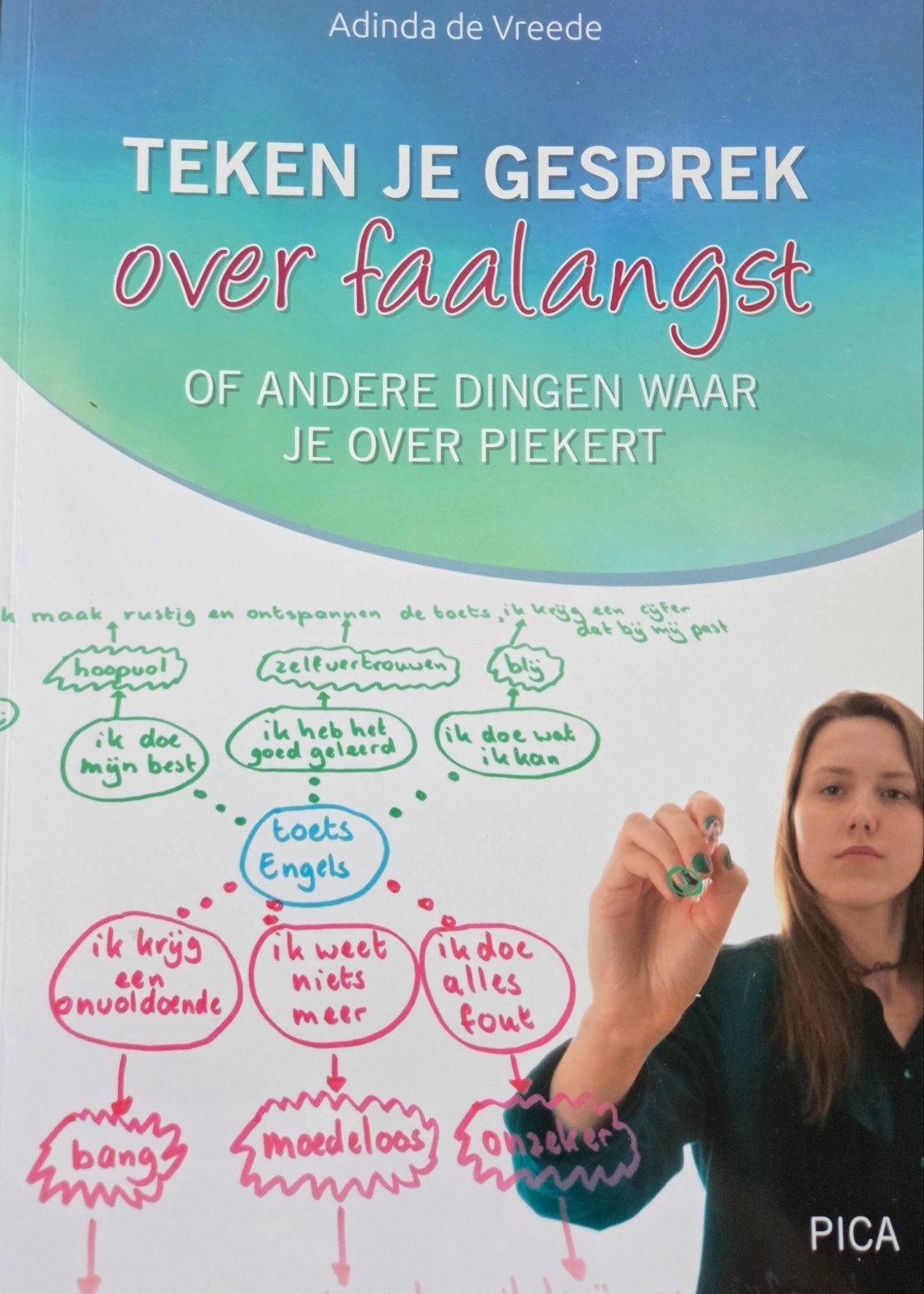 Adinda de Vreede - Teken je gesprek over faalangst, Boeken, Verzenden, Zo goed als nieuw, Adinda de Vreede