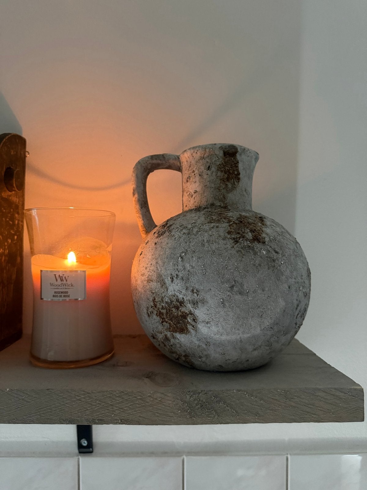 Decoratieve, Kruik - Vintage - Grey, Ophalen of Verzenden
