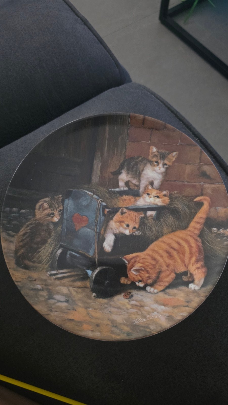 Seltmann Weiden verzamelbord "Die Spielkameraden" 1991, Antiek en Kunst, Ophalen of Verzenden
