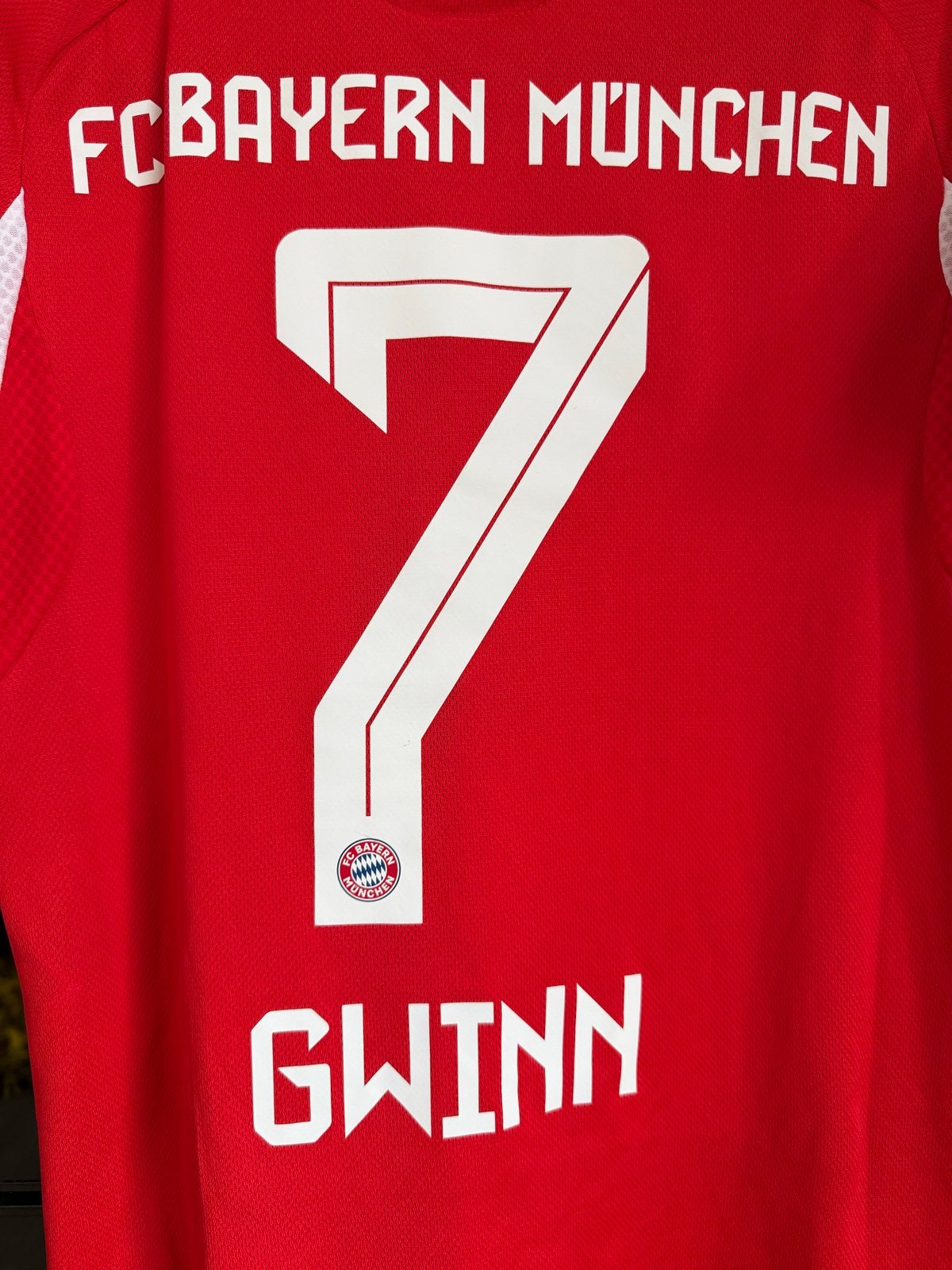 Giulia Gwinn matchworn shirt - FC Bayern München DFB-Pokal, Maat 38/40 (M), Overige typen, Ophalen of Verzenden, Gedragen