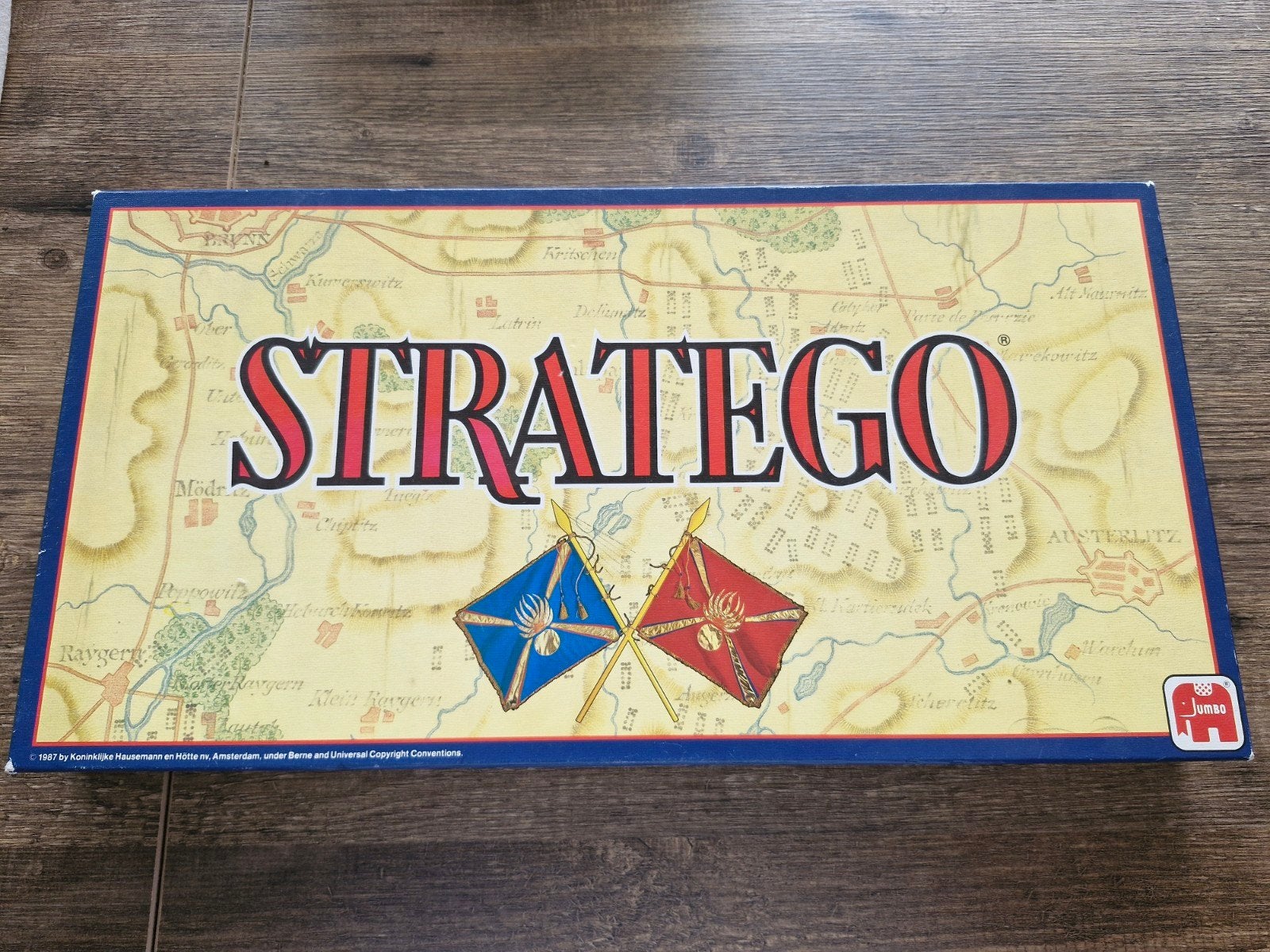 Stratego bordspel van Jumbo - Klassiek strategiespel, Een of twee spelers, Ophalen of Verzenden, Gebruikt, Jumbo