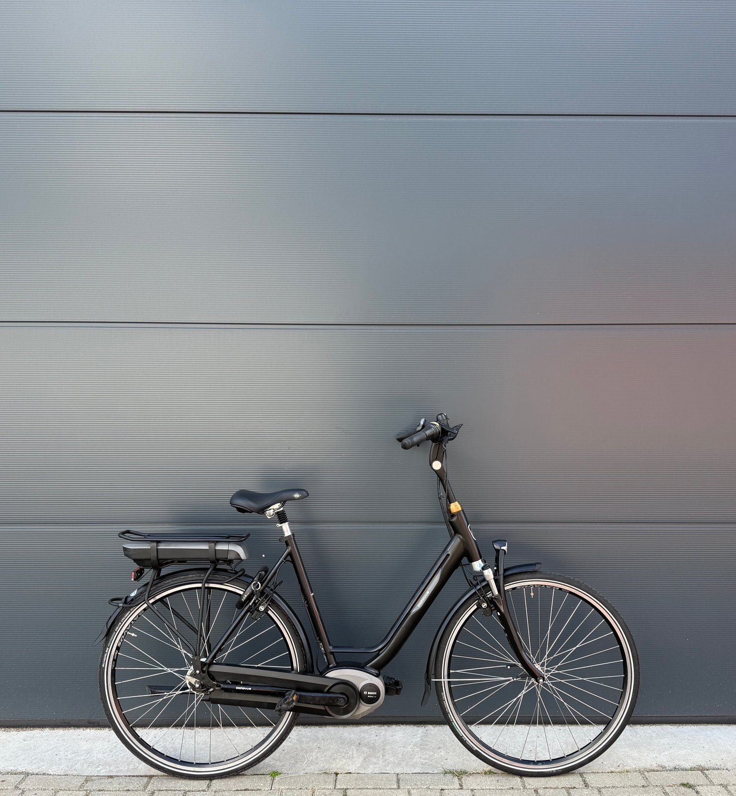 Batavus Milano E-Go middenmotor elektrische fiets, Ophalen, Minder dan 10 versnellingen, Batavus, 56 cm of meer
