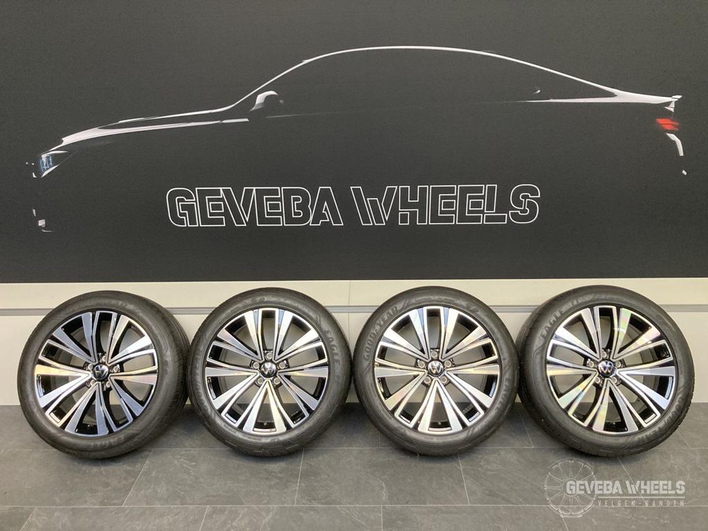 18” originele Volkswagen Arteon velgen + banden 5x112   3G8, Auto-onderdelen, Banden en Velgen, 18 inch, -, -, Banden en Velgen