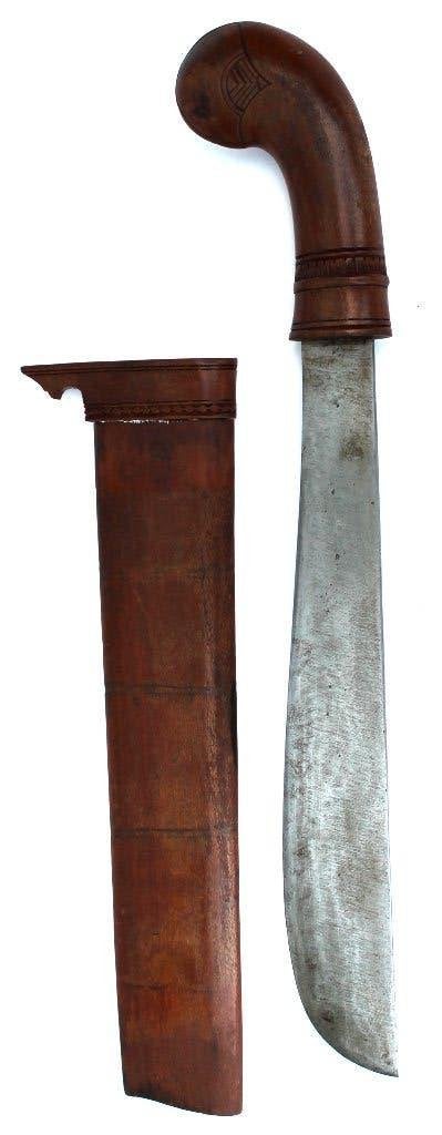 Golok van Java. keris, kris, parang, pedang, klewang, Antiek en Kunst, 40 cm, Verzenden, Handgemaakt, Indonesië