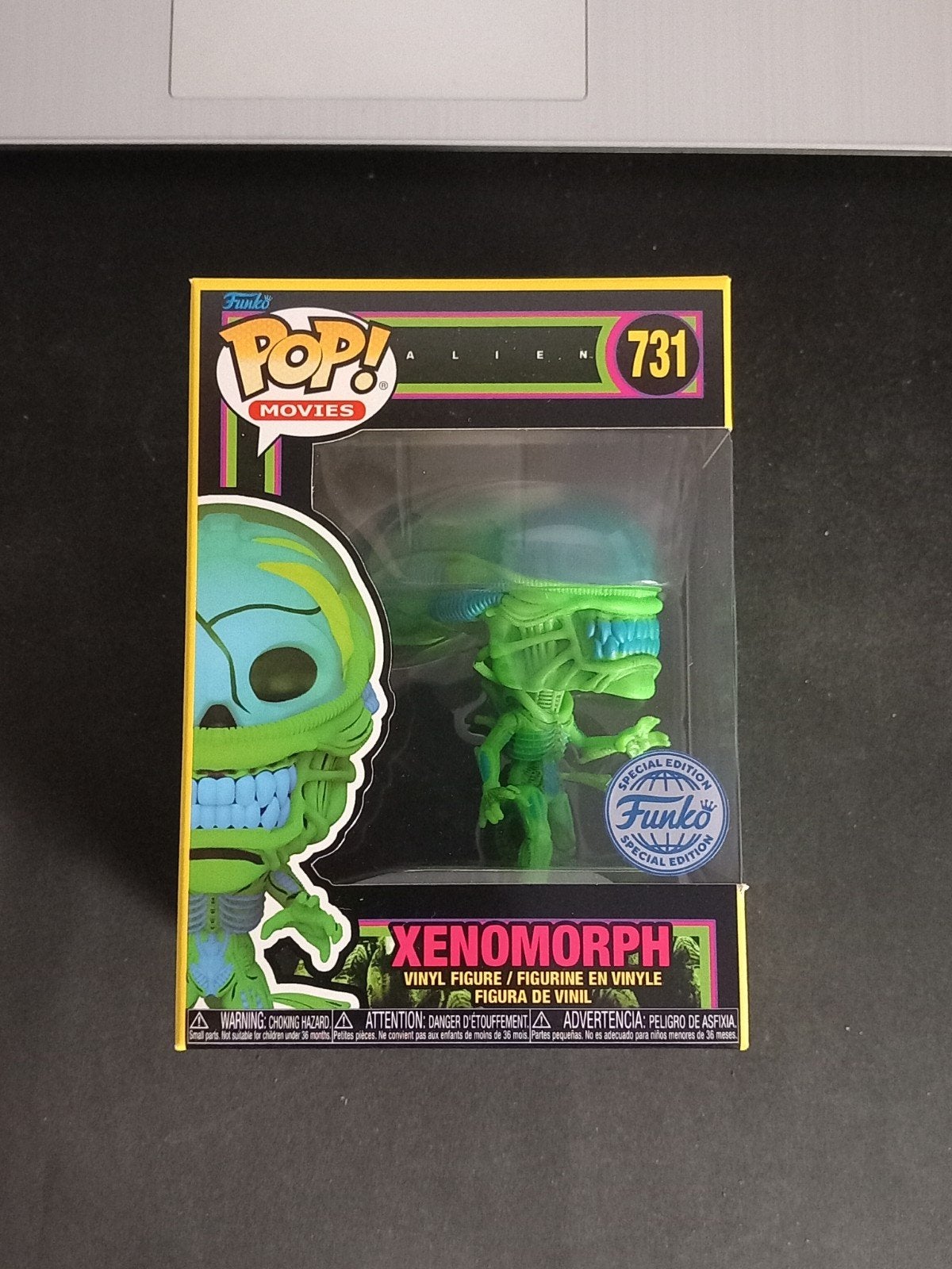 Funko Pop Movies Alien Xenomorph 731 Blacklight NM, Verzenden, Zo goed als nieuw