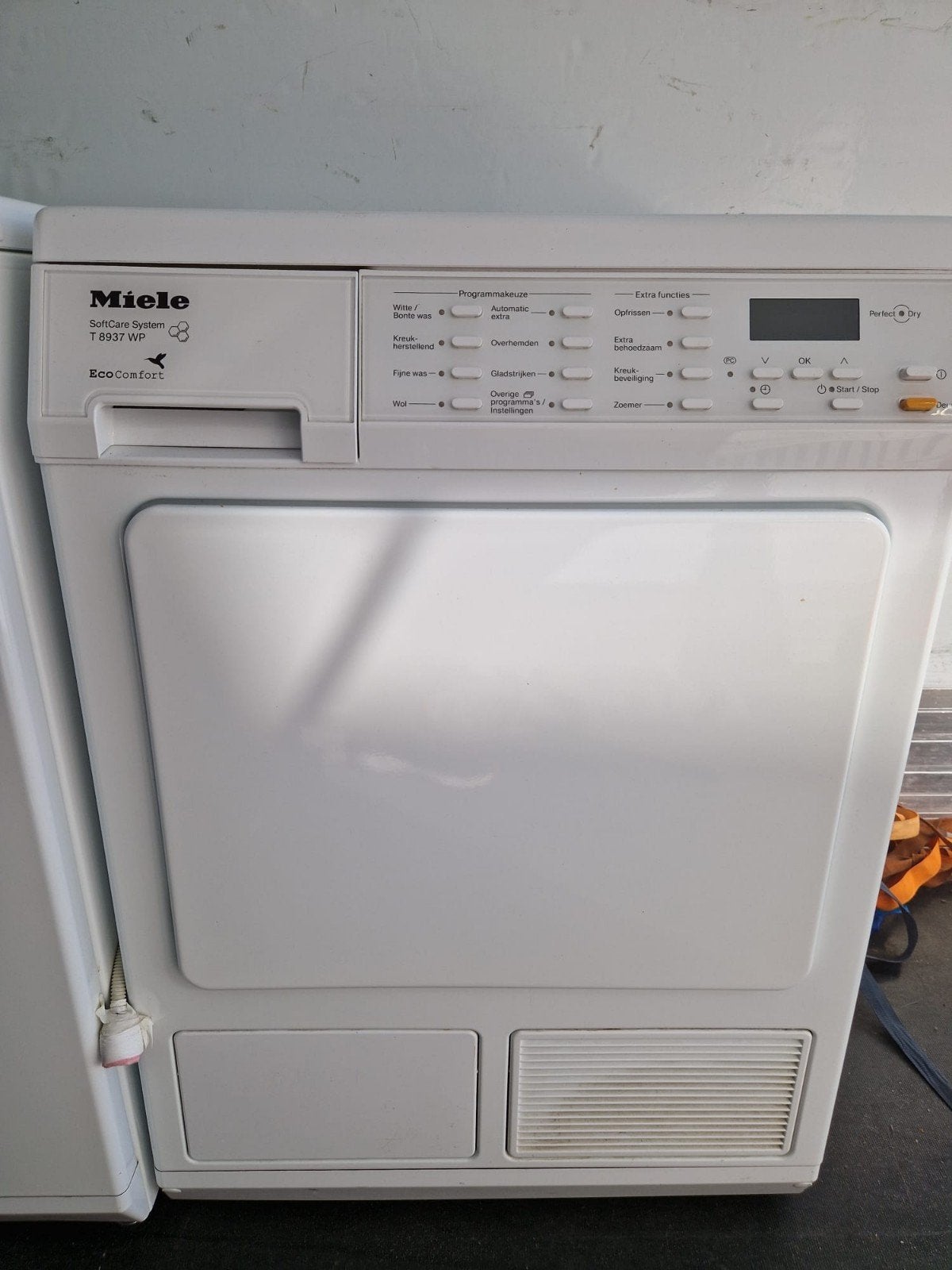 Miele T 8937 WP EcoComfort SoftCare System Wasdroger, Witgoed en Apparatuur, Wasdrogers, Ophalen