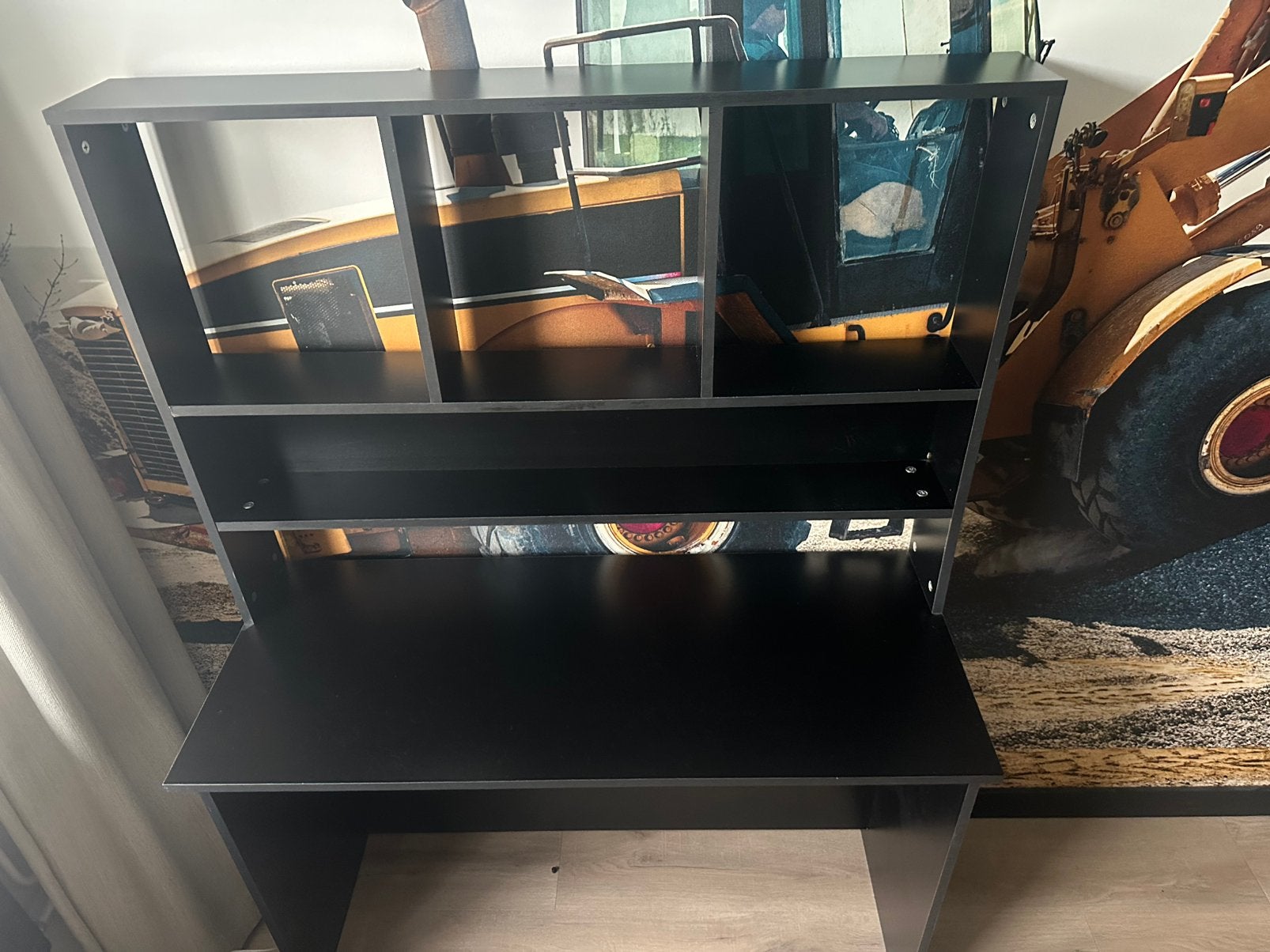 Kinder bureau zwart, Huis en Inrichting, Bureaus, Ophalen