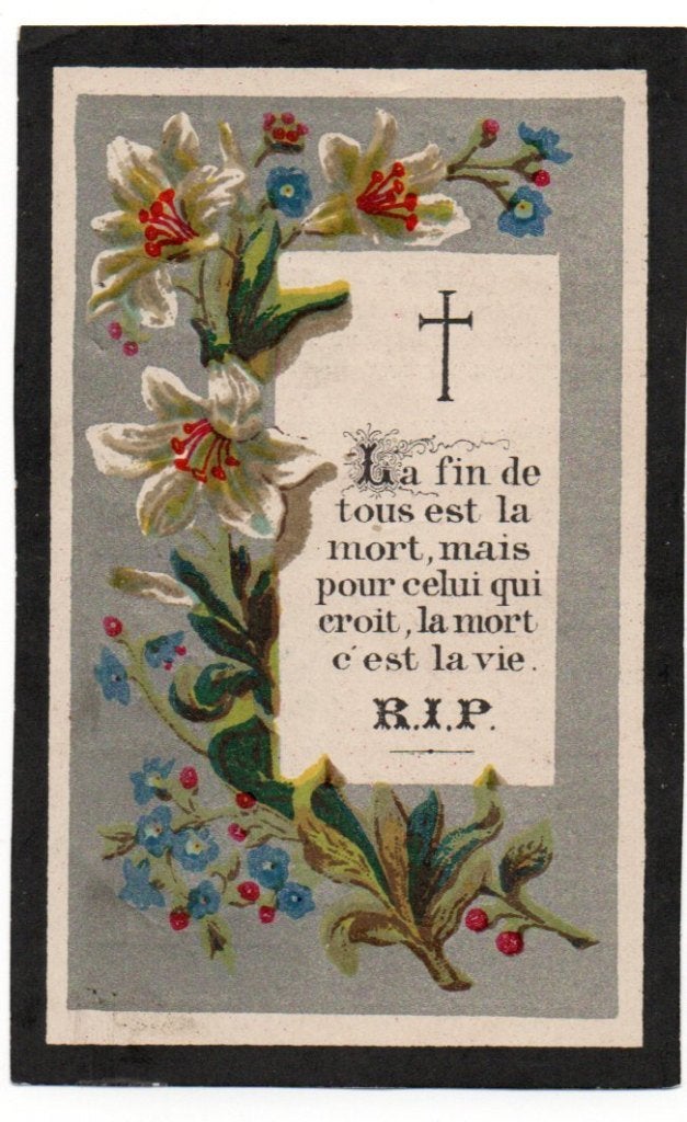 Bidprentjes, Ophalen of Verzenden, Bidprentje