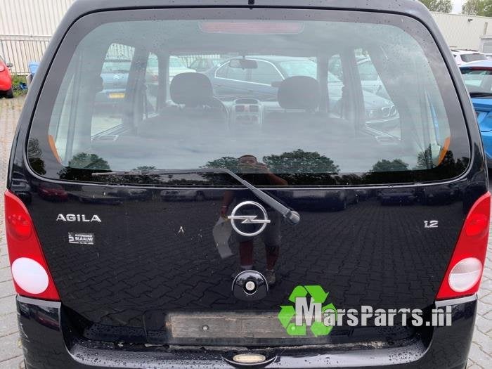 Achterklep van een Opel Agila, Gebruikt, -, Opel, Ophalen of Verzenden