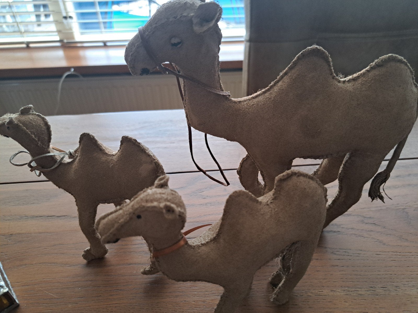 Handgemaakte kerststal, Ophalen