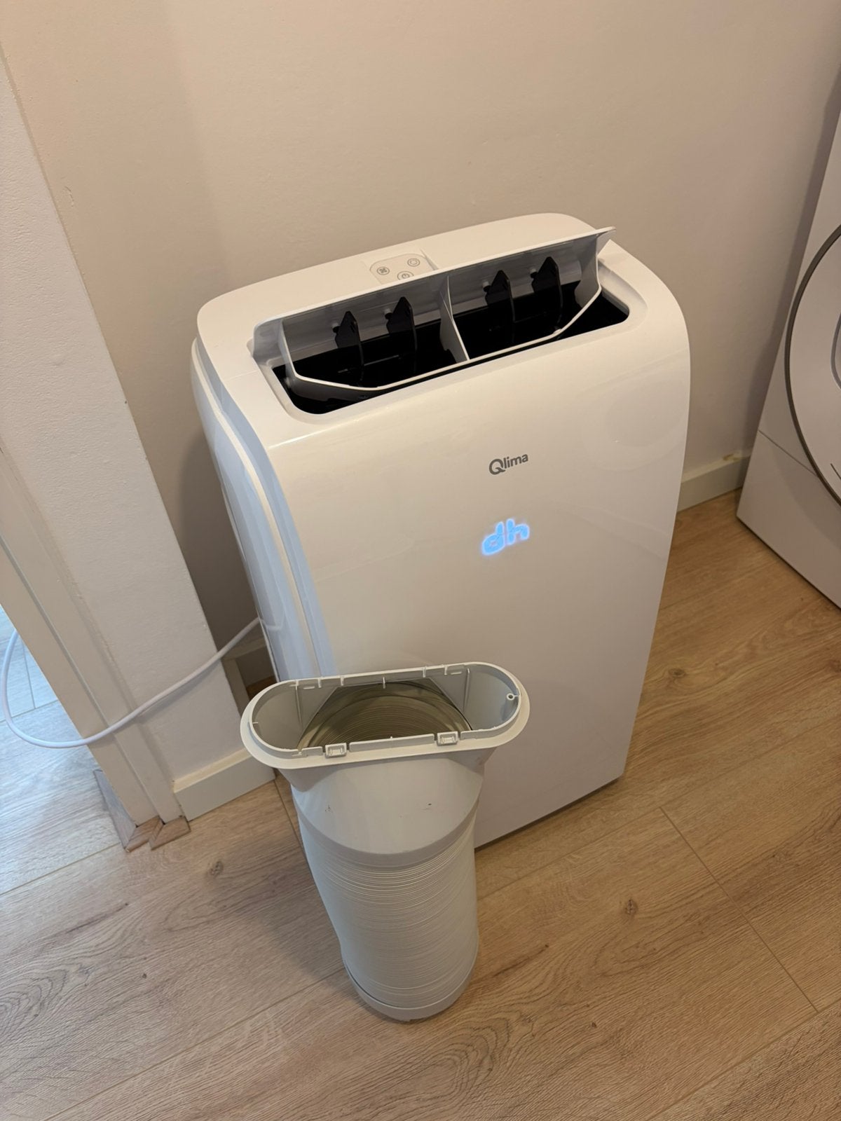 Airco Qlima, Witgoed en Apparatuur, Ophalen, Minder dan 60 m³, 3 snelheden of meer, Zo goed als nieuw