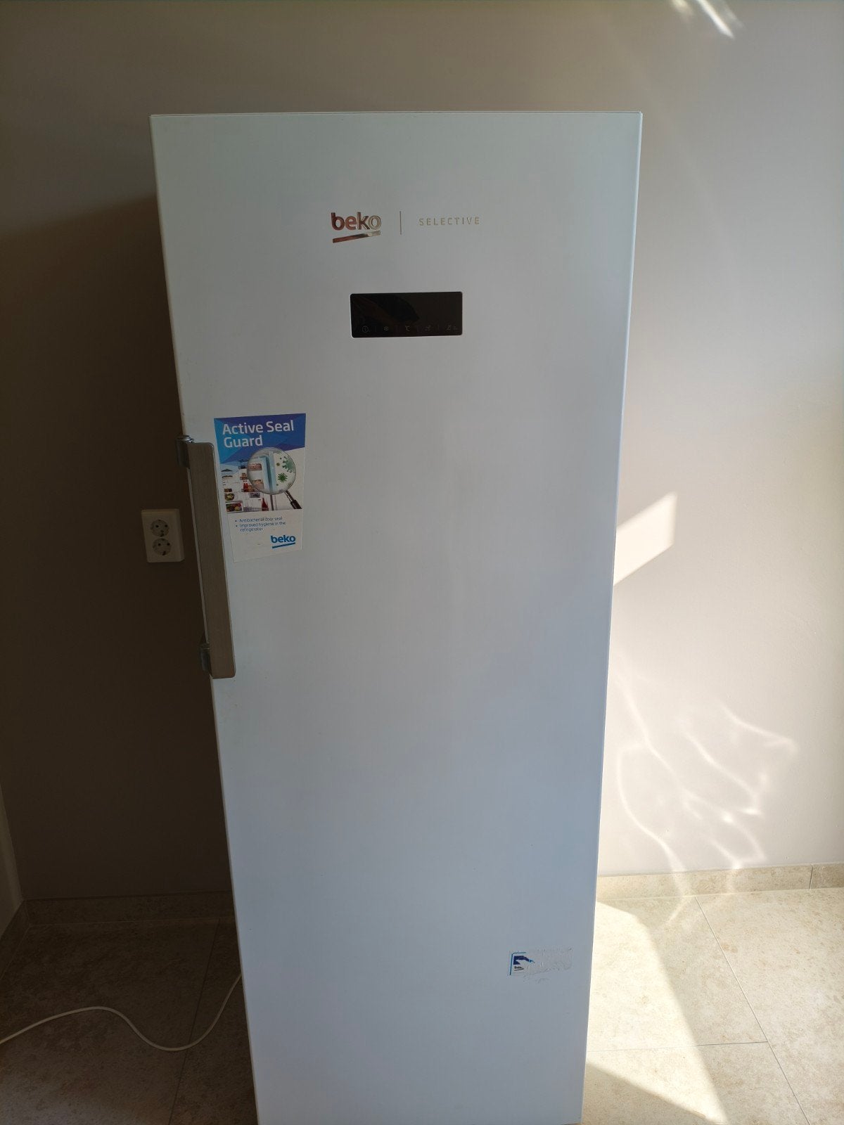 Beko FNE290E20 Vriezer - Zo goed als nieuw, Minder dan 60 cm, 160 cm of meer, Zo goed als nieuw, Vrijstaand