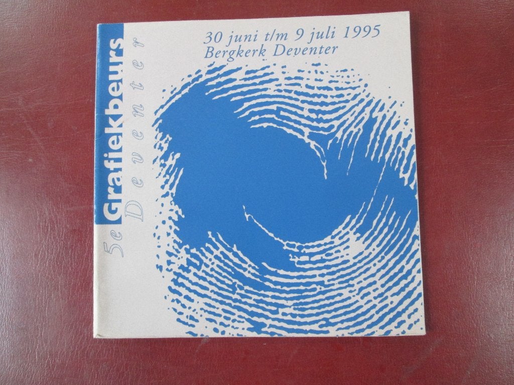 5e Grafiekbeurs Deventer 1995, Ophalen of Verzenden, Zo goed als nieuw, Grafische vormgeving