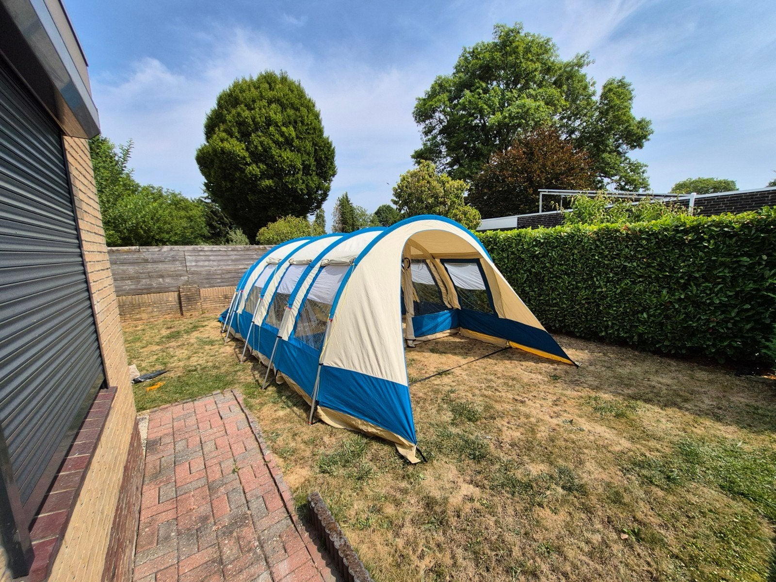 Mountain Creek Pescara 6 LUX tunneltent -Ruime gezinstent, Ophalen, Zo goed als nieuw, Tot en met 6