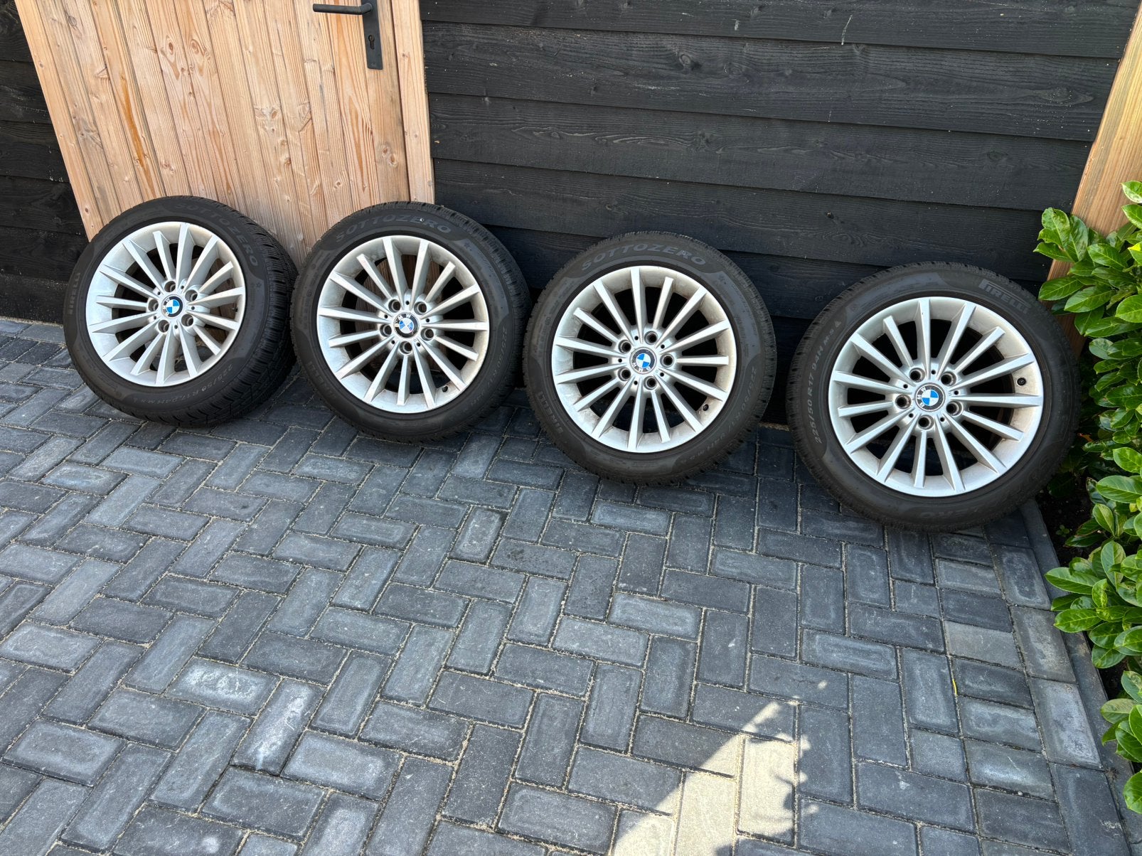 Bmw winterset 17”, Auto-onderdelen, Banden en Velgen, Ophalen, Banden en Velgen, 17 inch, Winterbanden