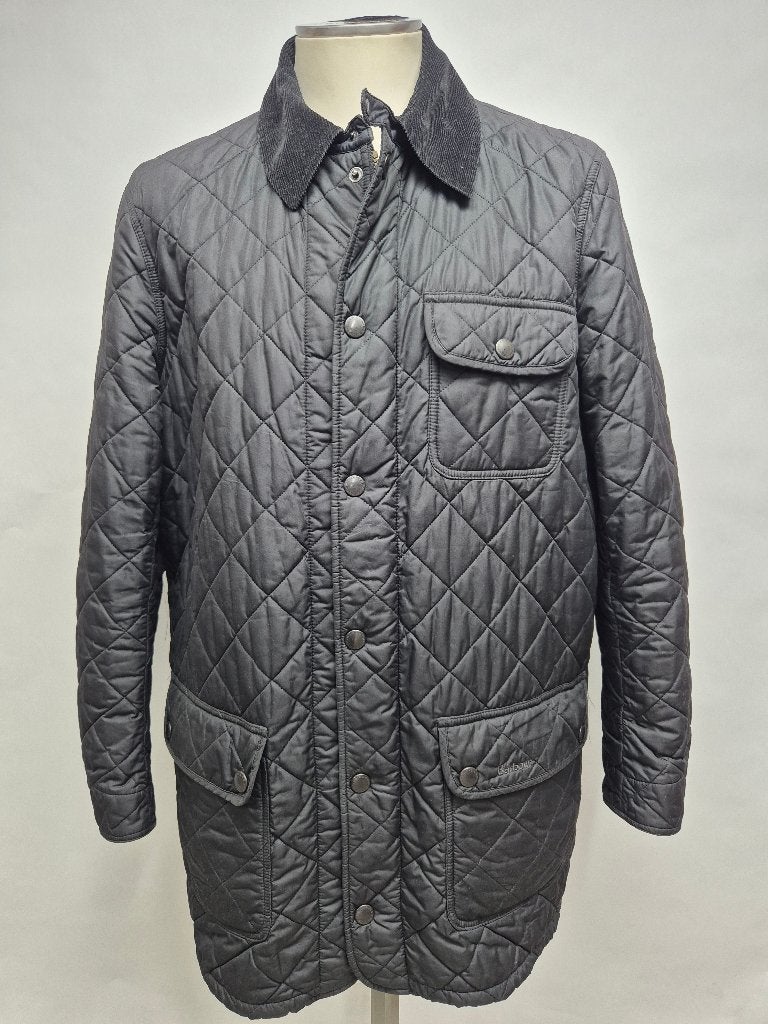 Barbour 'Barnes Sportsquilt' zomerjas XL, Barbour, Zwart, Maat 56/58 (XL), Ophalen of Verzenden