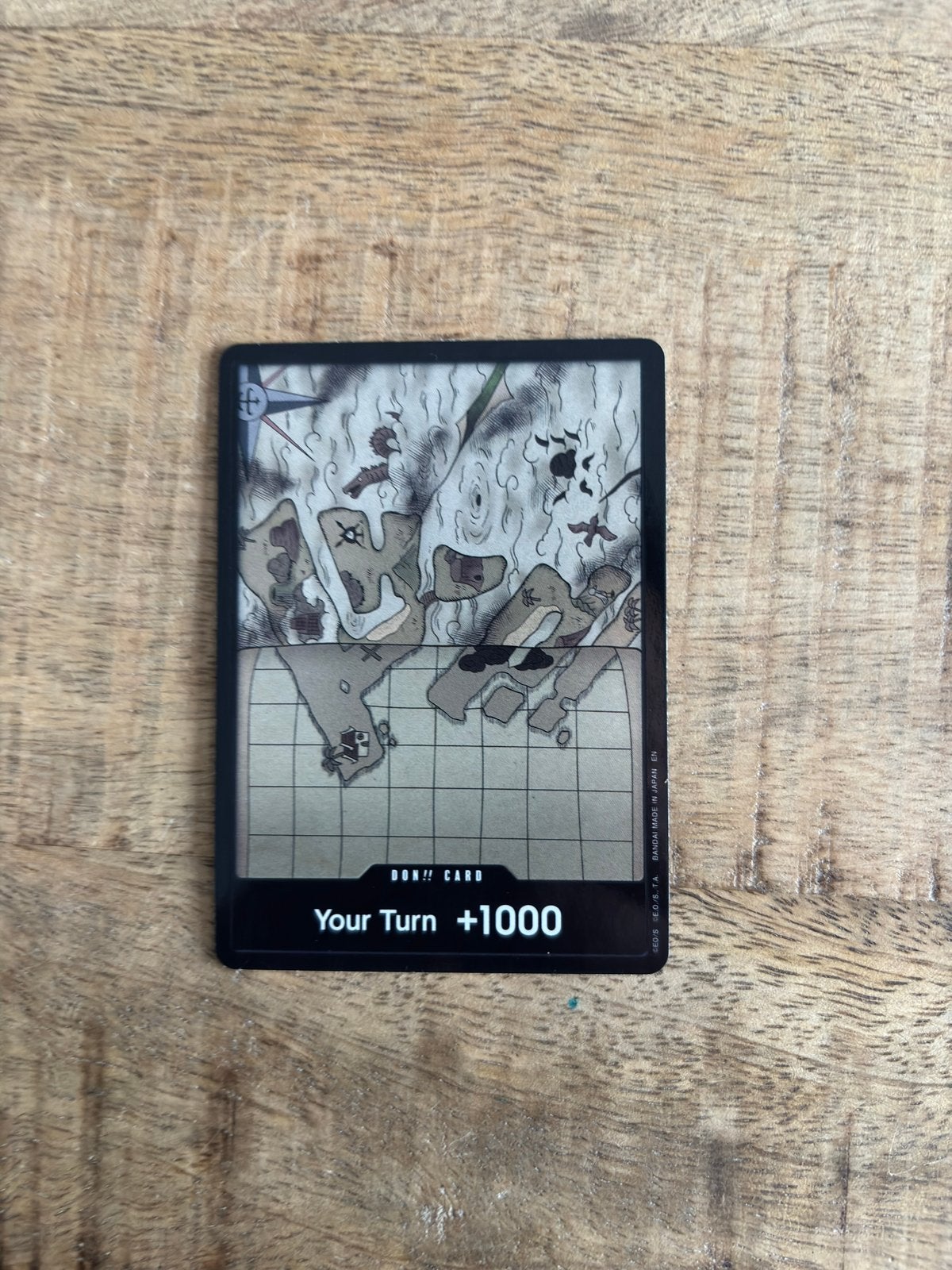 One Piece Card Game - Your Turn +1000 Bonus Kaart, Hobby en Vrije tijd, Verzamelkaartspellen | Magic the Gathering, Zo goed als nieuw