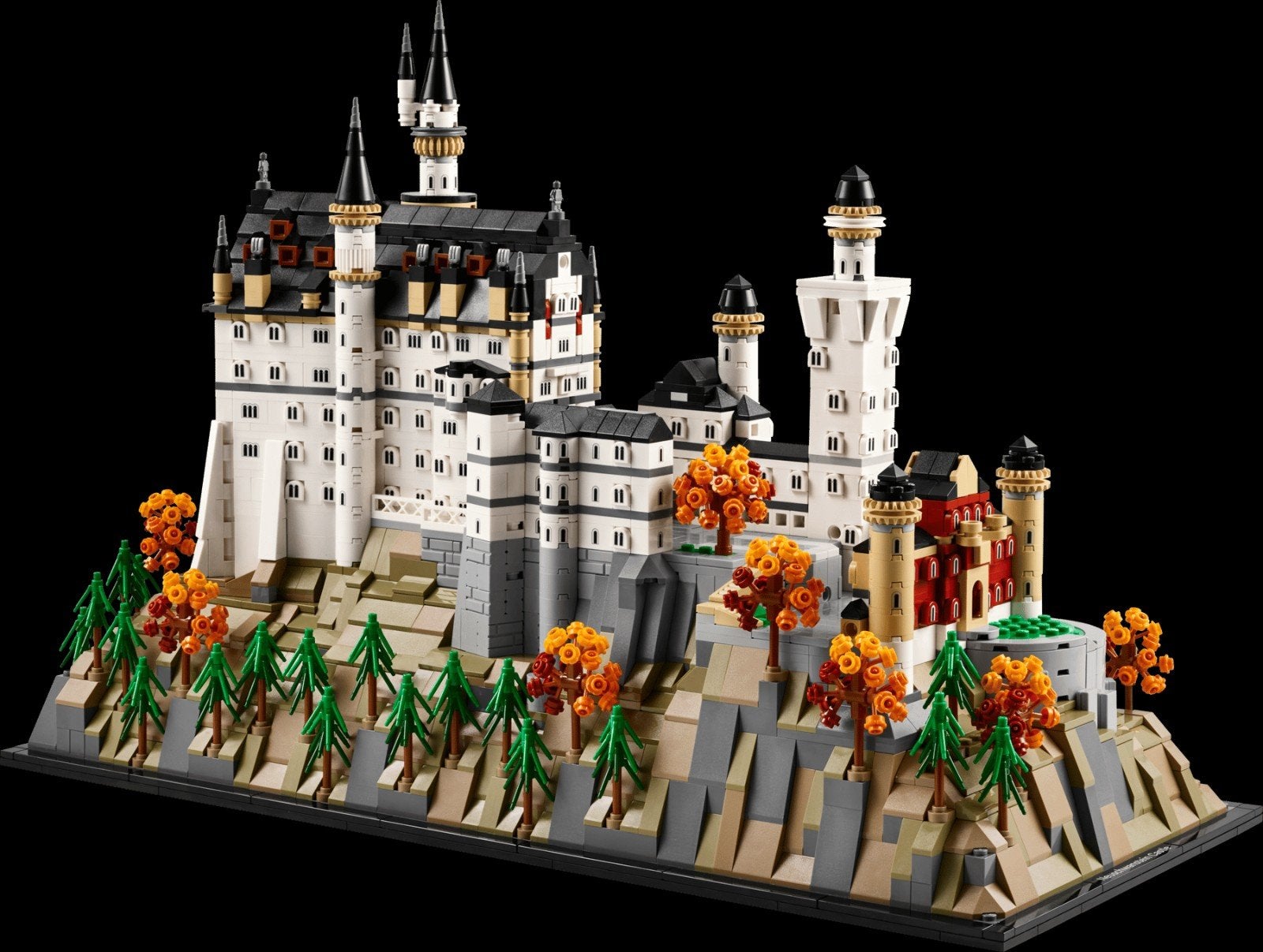 Neuschwanstein Castle21063, Lego, Ophalen of Verzenden, Zo goed als nieuw, Compleet