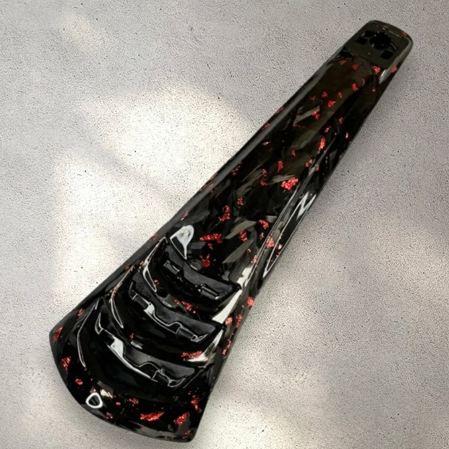 Forged carbon rood claxonneus vespa sprint/primavera, Ophalen of Verzenden