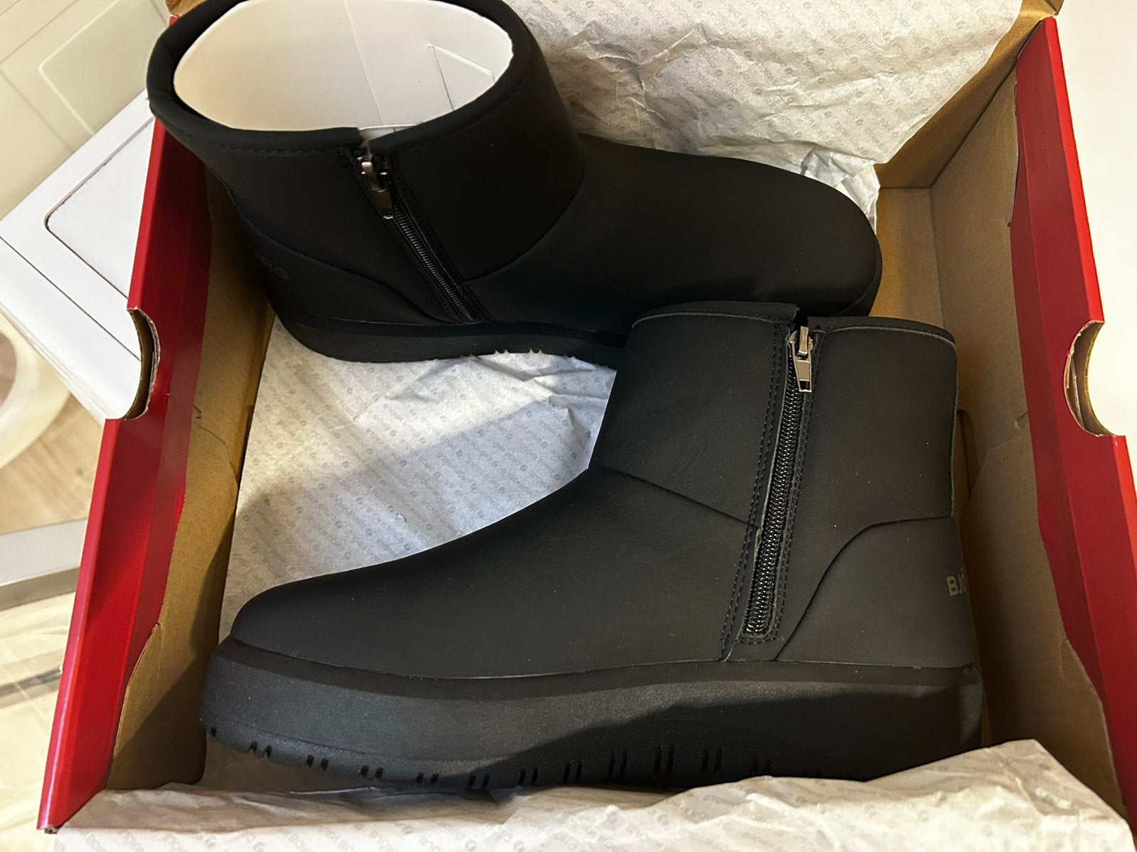 Bjorn Borg Wooly Boots zwart maat 41, Ophalen, Zwart, Lage of Enkellaarzen, Nieuw