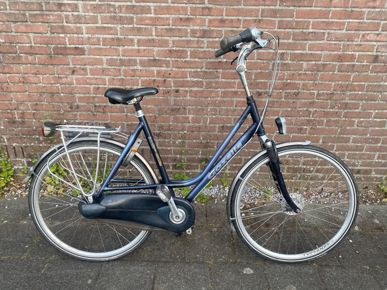 Gazelle Davos 8 versnellingen, Fietsen en Brommers, Fietsen | Dames | Damesfietsen, Ophalen, Gebruikt, Versnellingen, 56 cm of meer