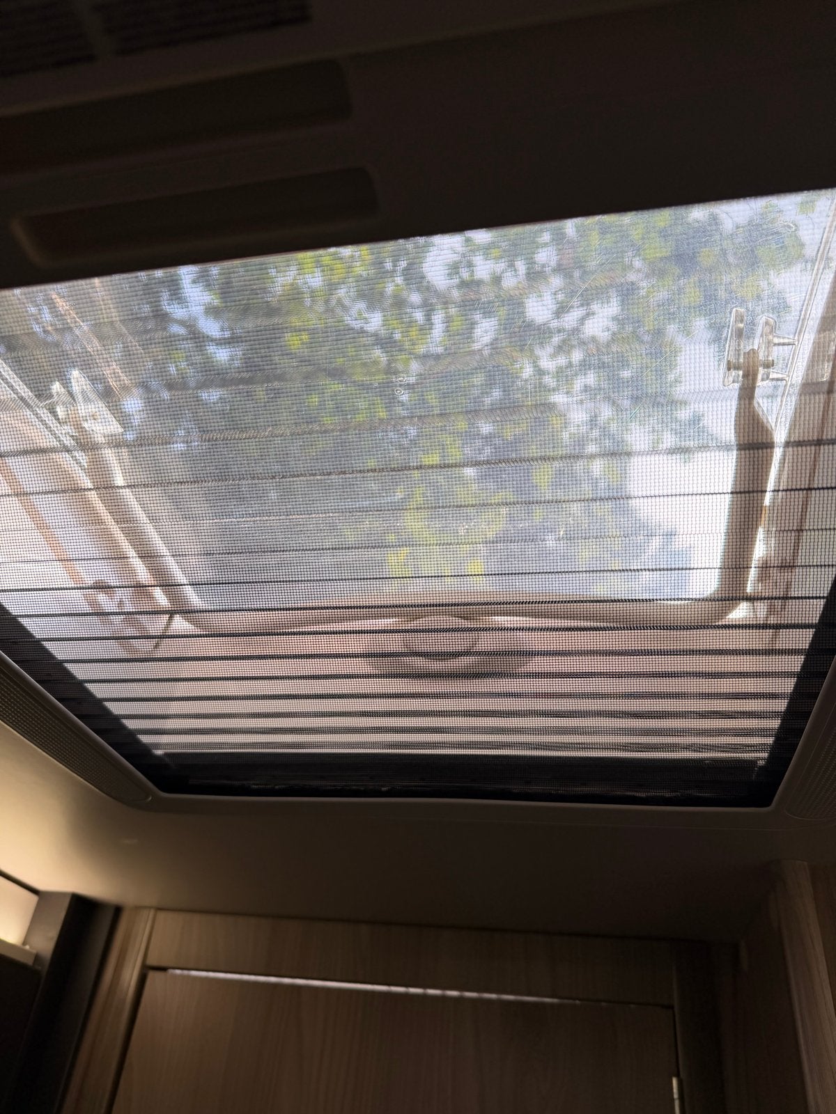 40x40 Dometic Mini Heki Plus dakraam Plissé Hor en Verduiste, Ophalen of Verzenden, Zo goed als nieuw