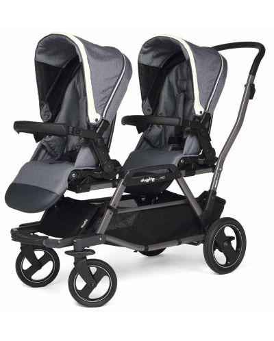 Peg perego duette - onderstel voor duo/tweeling kinderwagen, Duowagen, Zo goed als nieuw, Ophalen, Kinderwagen
