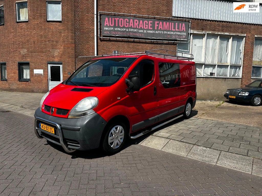 Renault Trafic 1.9 dCi L2H1 DC, Gebruikt, 4 cilinders, 1820 kg, ABS