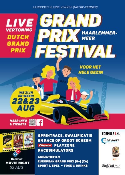 Grand Prix Festival Haarlemmermeer, Ophalen, Nieuw, Formule 1