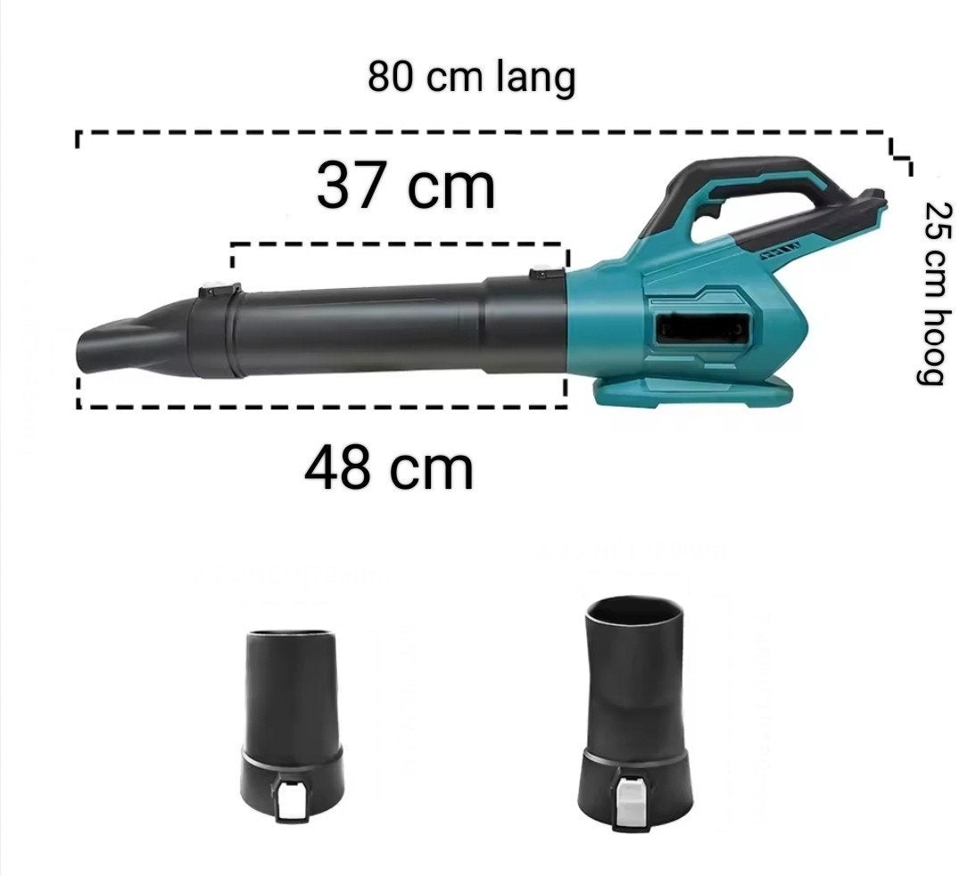 Jet Power Bladblazer - Accu - Compatibel met Makita 18V, Nieuw, Ophalen of Verzenden, Jet Power, Accu