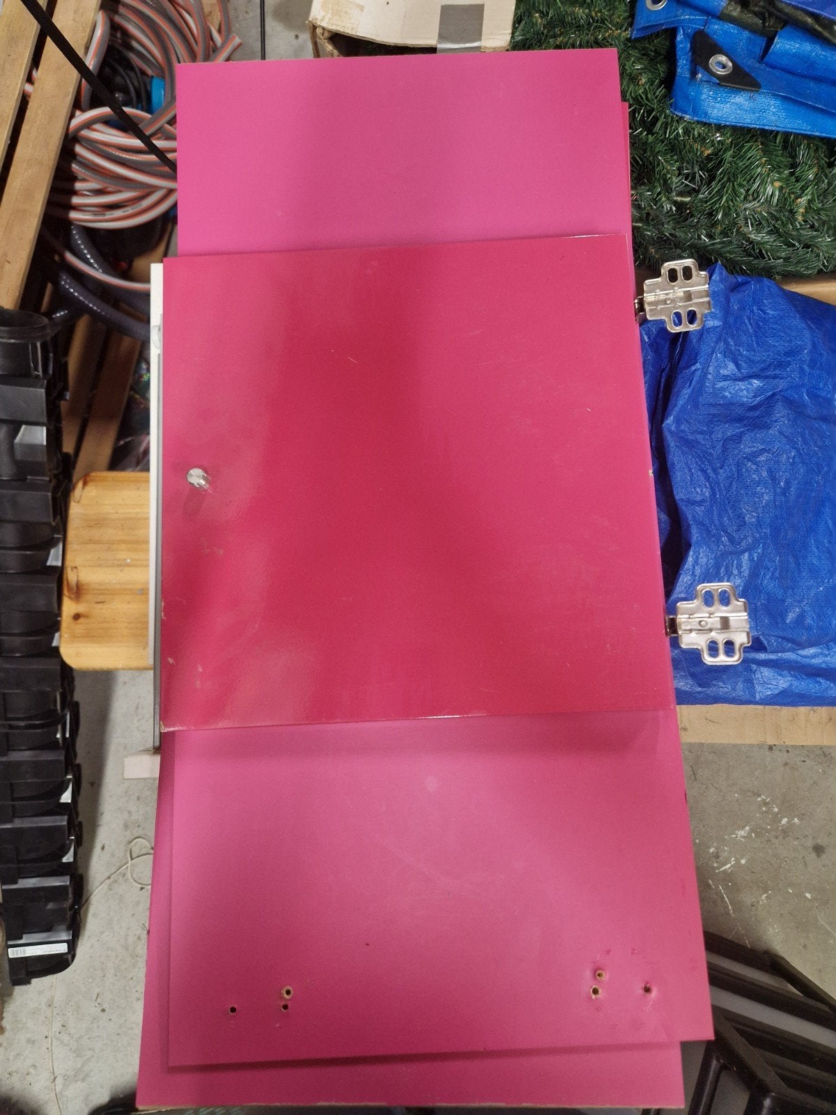 ikea kallax inzet deurtjes 2x, Ophalen, Minder dan 50 cm, Gebruikt, 1 of 2 laden