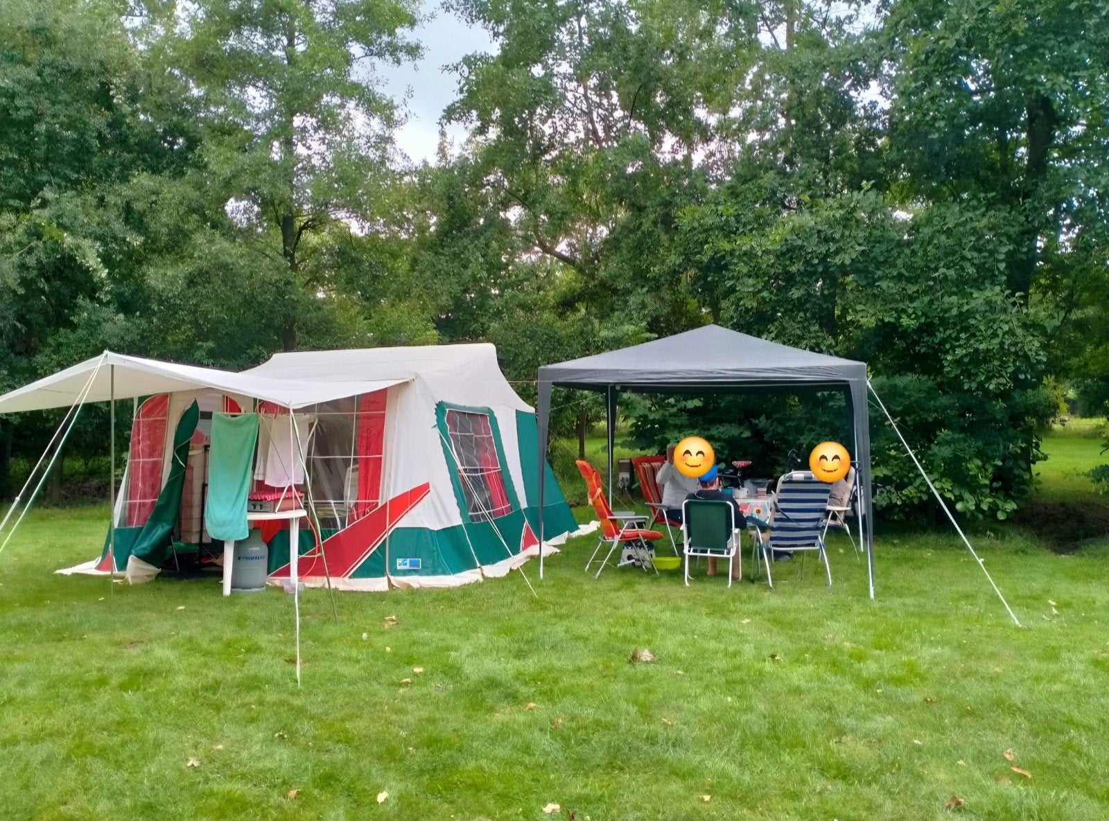 Vouwwagen Jamet Jametic met Thule imperial fietsendrager, Ophalen, Gebruikt