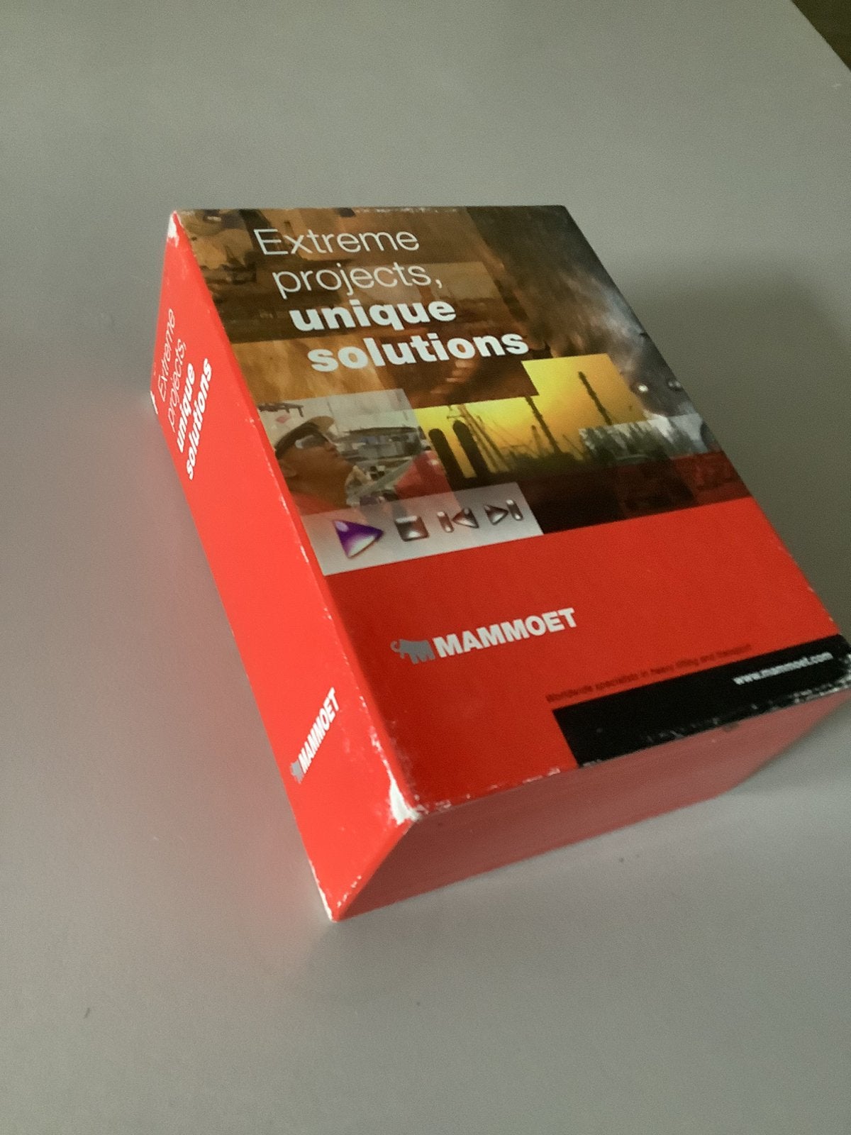 MAMMOET DVD-box voor de liefhebber van zwaar transport e.d., Alle leeftijden, Ophalen of Verzenden, Zo goed als nieuw