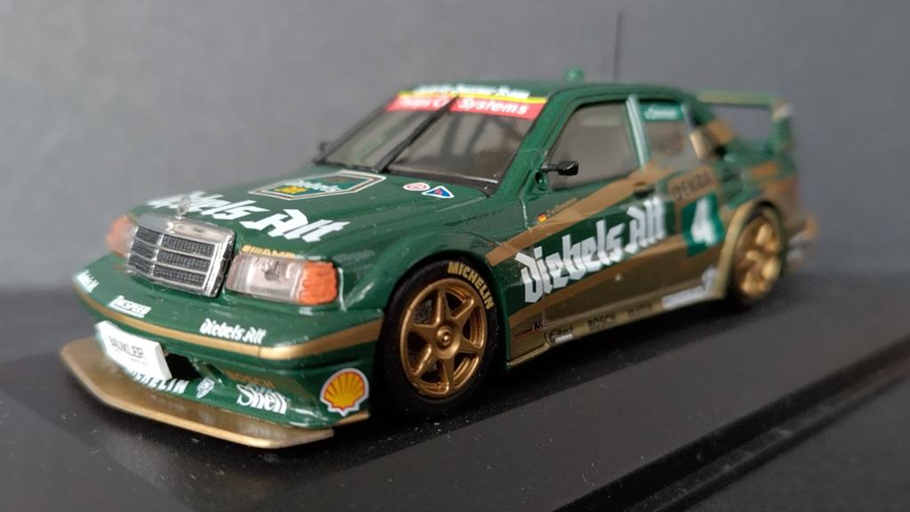 Mercedes Benz 190.Evo DTM Diebels Alt 1:43 Minichamps Pol, Auto, Verzenden, ., Zo goed als nieuw