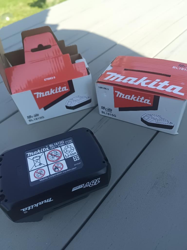 Makita accu 18v, Ophalen, Nieuw