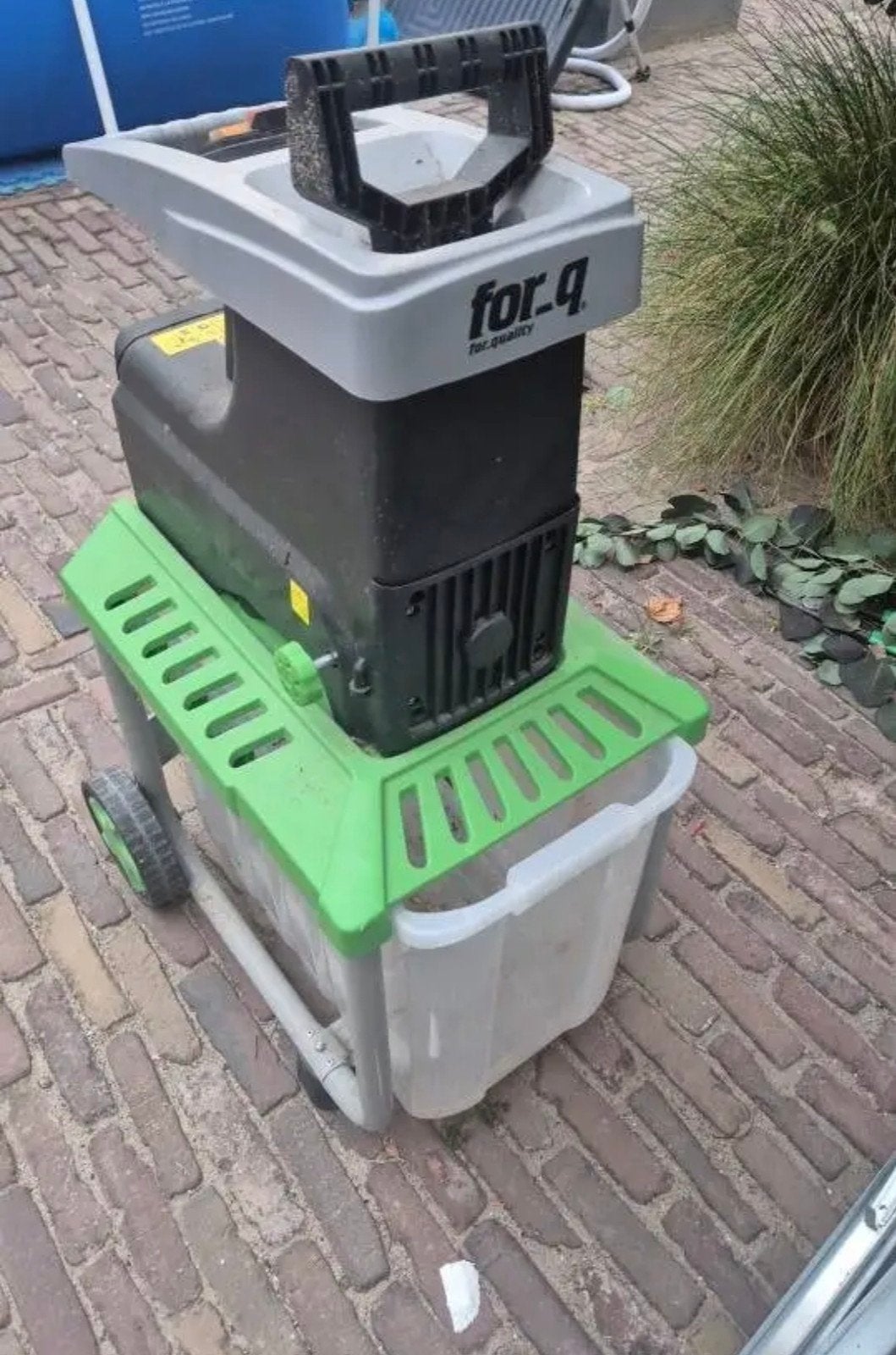 For.q Hakselaar met opvangbak, Ophalen, Gebruikt, For.q, Met opvangbak